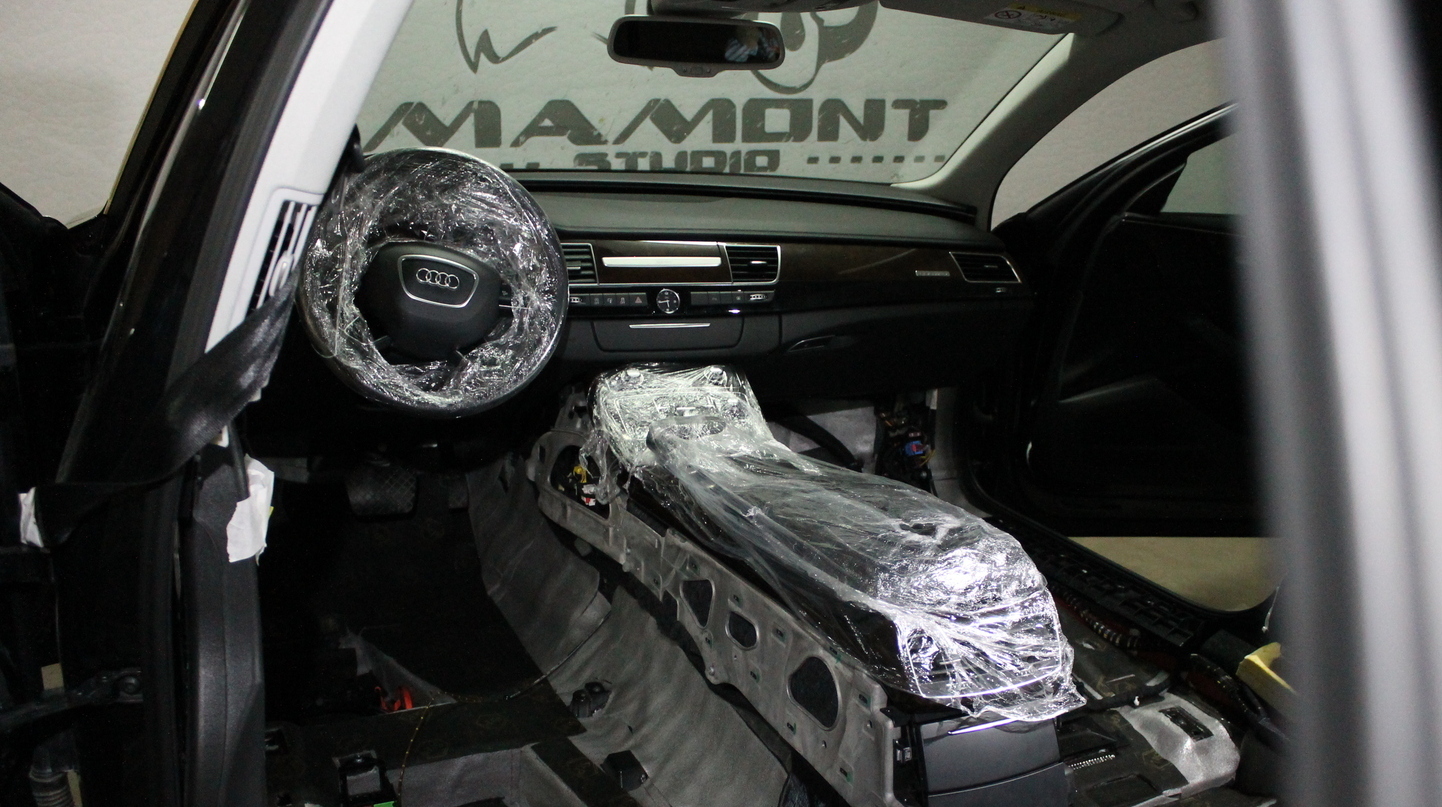 Шумоизоляция Audi a8 Шумоизоляция в Белгороде